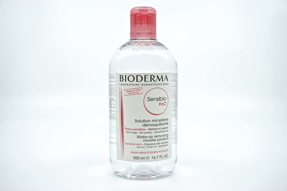 Bottle of Bioderma Sensibio H2o Face Wash