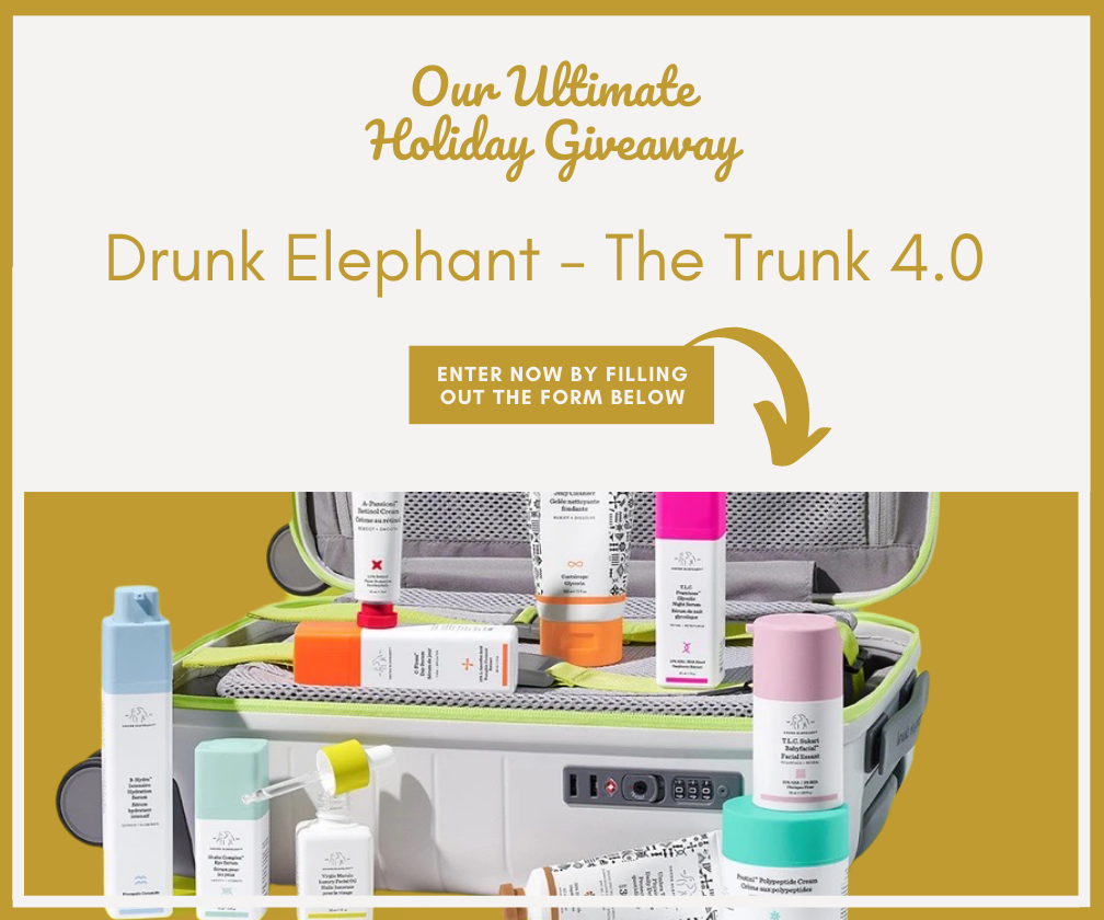 Mrs. Stafford Blog Ultimate Holiday Giveaway - Drunk Elephant 