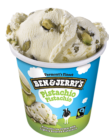 Ben & Jerry's Pistachio Ice Cream