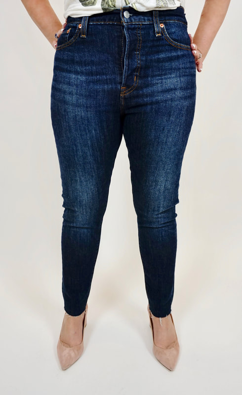 Levi's Womens Wedgie Skinny Jeans